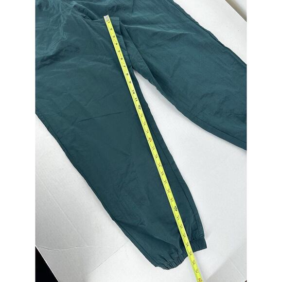 Gap Windbreaker Jogger Pants Sz L 80’s Inspired Y2K Sporty Athletic Retro Green​ - Picture 5 of 6